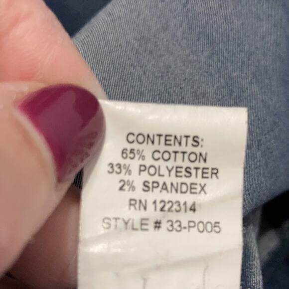 Peace Of Cloth Panticular Lisa Ankle High Rise Trousers Size 14 Blue Grey - Picture 13 of 16